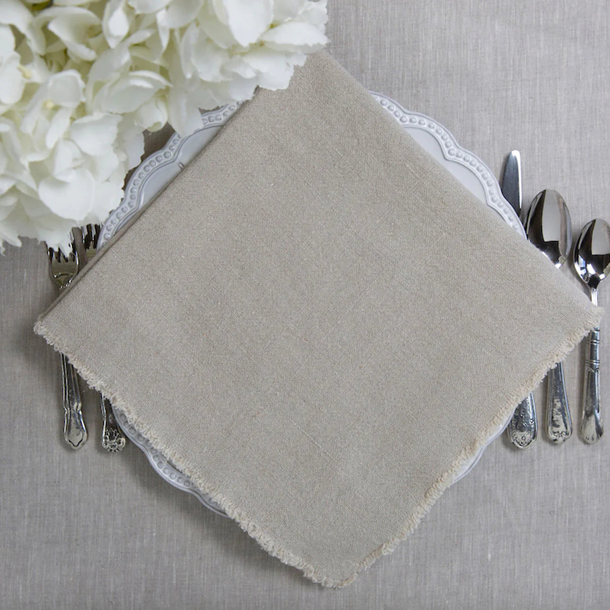 Arte Italica Linen Napkins, Natural