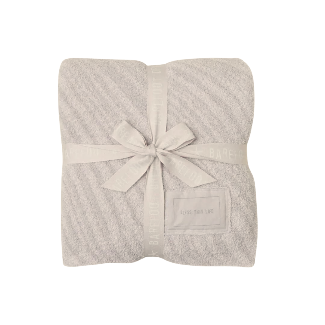 CozyChic Covered in Prayer Inspiration Throw Silver Ice Zieben Mare